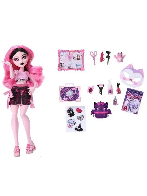 Monster High JHK43 doll Self-Scare Secrets Draculaura