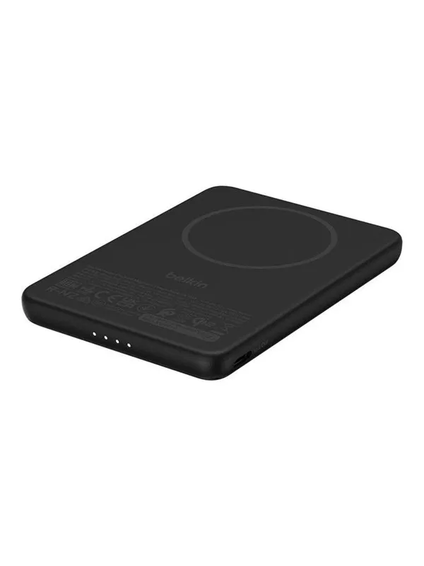 Belkin BoostCharge power bank - slim magnetic with Qi2 - USB-C - 15 watt Nødlader - 5 Ah