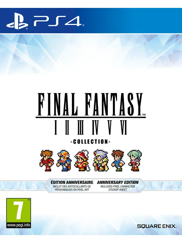 Final Fantasy I-VI - Collection - (Anniversary Edition) - Sony PlayStation 4 - RPG
