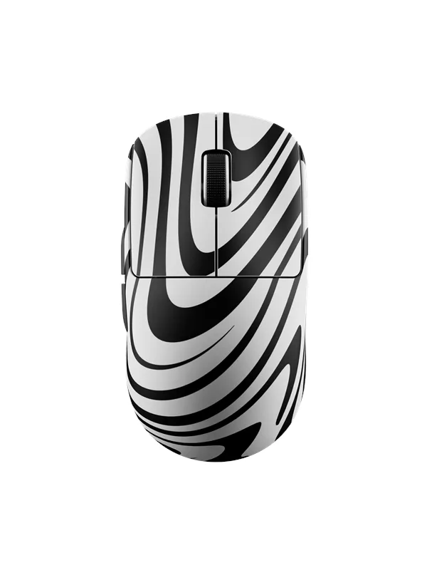 Pulsar X2 CRAZYLIGHT Mini Wireless - Boardzy Limited Edition - Gaming mus - Optisk - 5 - Hvit