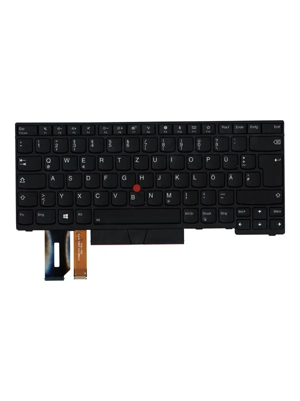 Lenovo Sunrex - Bærbart tastatur - til utskifting - Tysk - Svart