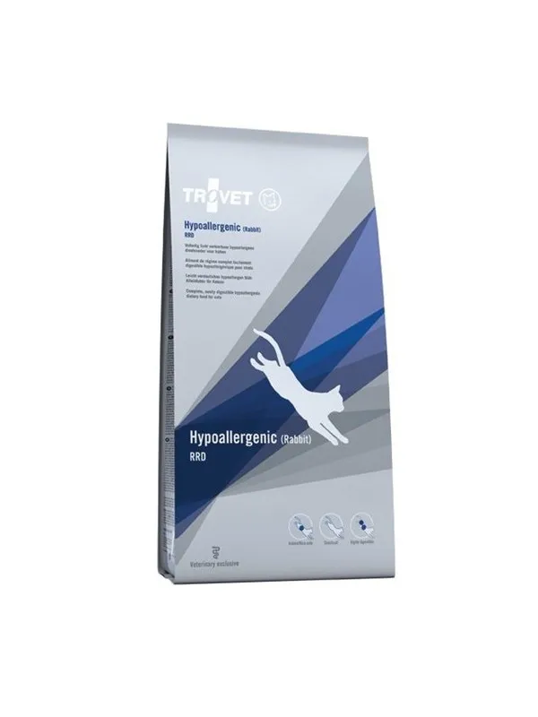TROVET Hypoallergenic RRD with rabbit - dry cat food - 2.5kg