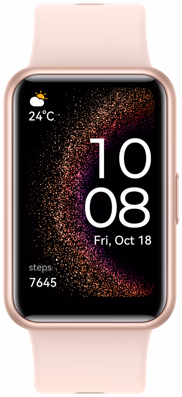 Huawei Watch Fit SE sportsklokke (rosa)