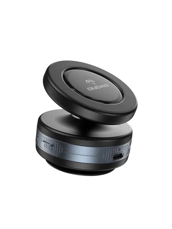 Dudao F24MAX Car Mount with 15W Wireless Charger MagSafe Compatible with Auto Suction Cup - Black