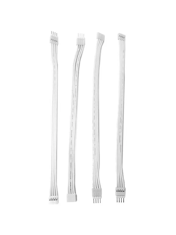Light Solutions Cable for Philips Hue Gradient LightStrip - 15cm - White - 4 pcs