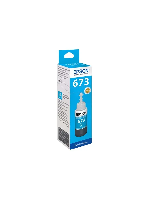 Epson T6732 - cyan - blækrefill
