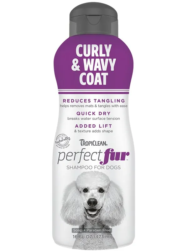 Tropiclean - Perfect Fur Curly & Wavy Coat Shampoo 473ml - (719.1810)