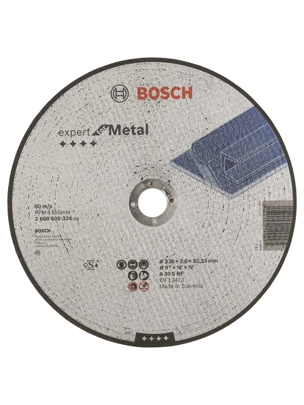 Bosch Kappeskive rett Expert for Metal A 30 S BF, 230 mm, 3,0 mm