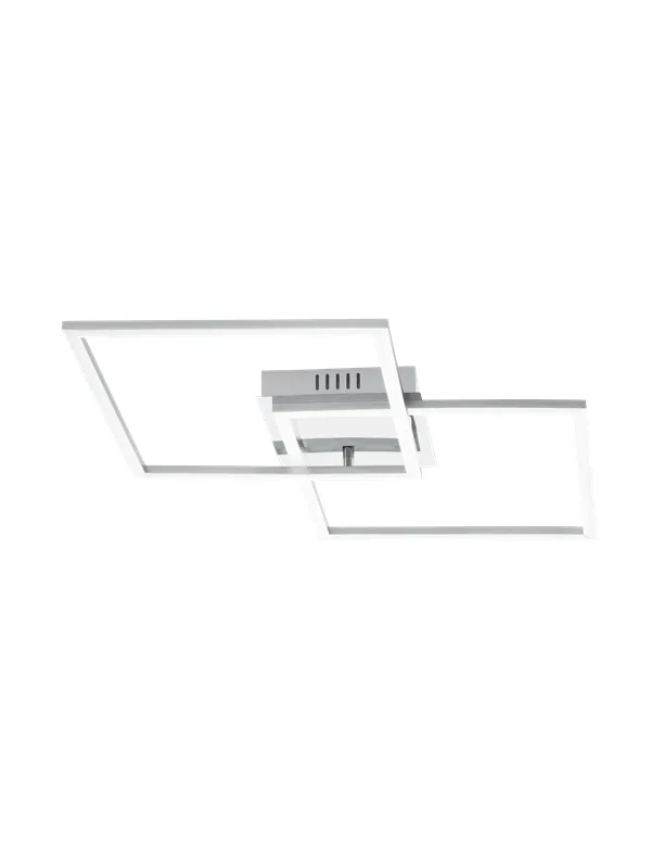 EGLO PALMAVES 1 wall/ceiling lamp with remote control brushed steel