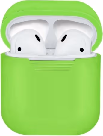 Beskyttelsesveske i silikon for Apple Airpods, Grønn