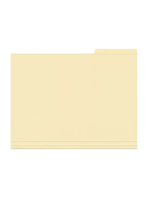 Esselte - file folder - for A4 - tabbed - yellow