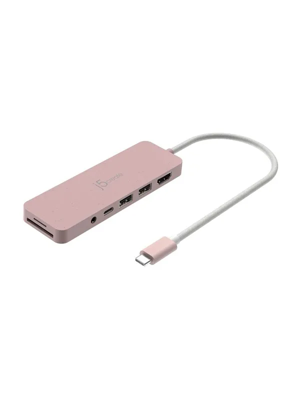 j5create JCD373ER-N - USB-C Multi-Port Hub (with PD)