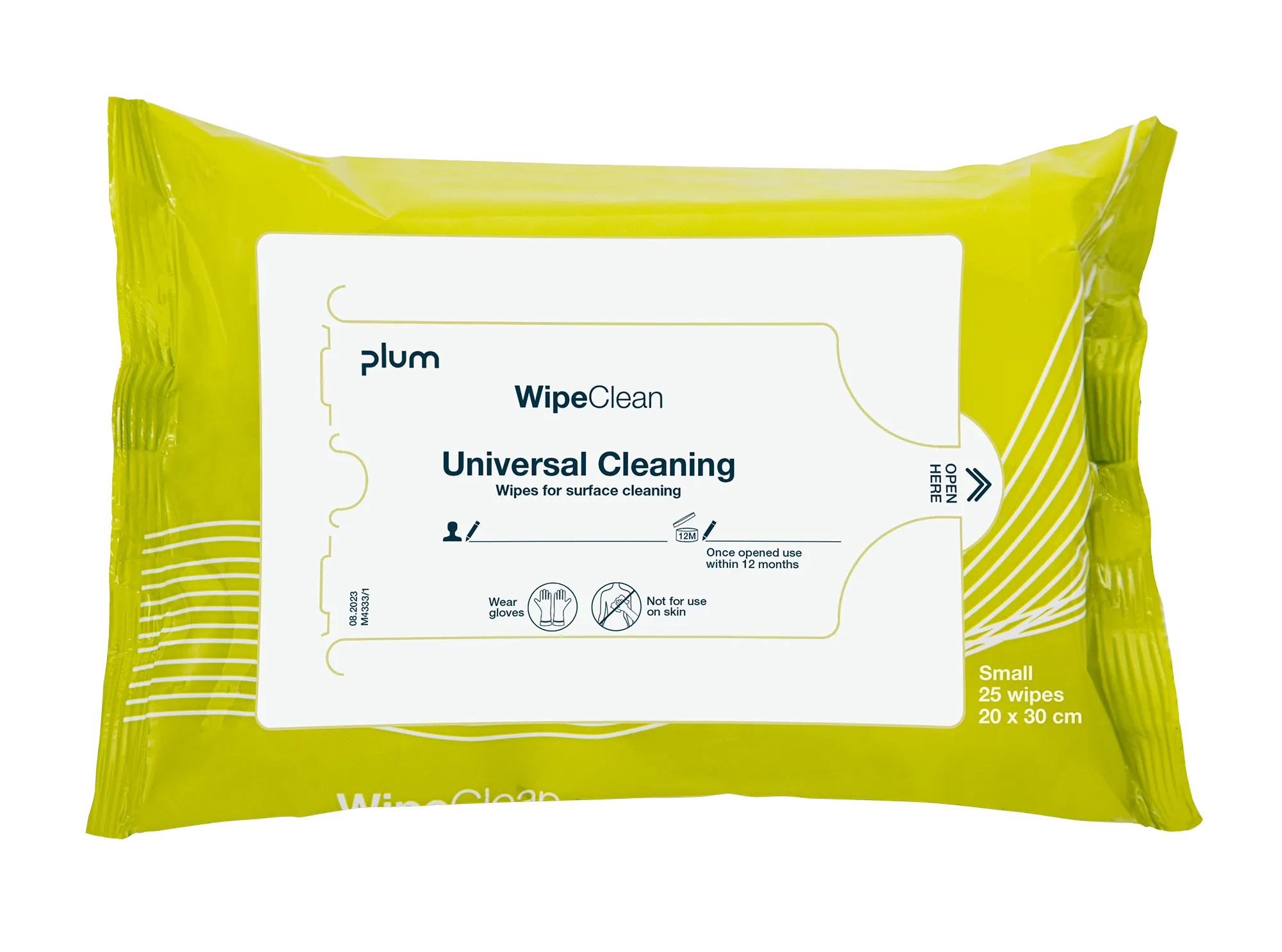 Wipeclean Plomme universalrengjøring, liten (20x30 cm) - pk à 25 stk