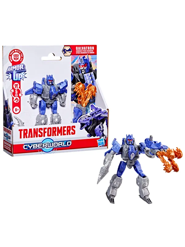Transformers Cyberworld Galvatron Armoured Cyber Changers 10 cm