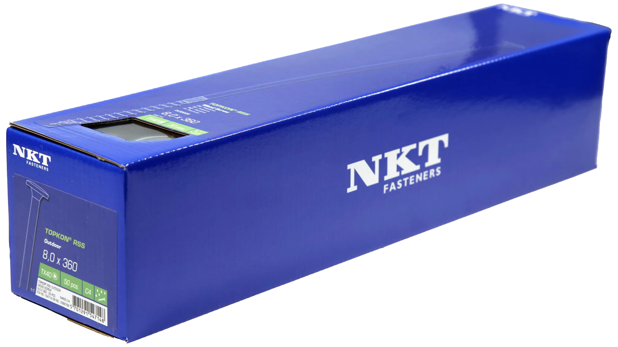 NKT Topkon RSS konstr.skrue C4 TH TX40 8×360 50stk