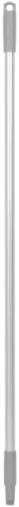 Vikan Aluminiumsskaft, Ø25 mm, 1260 mm, Grå