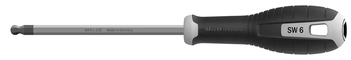 Unbrakoskrujern med sekskantet og kulehode 6x125