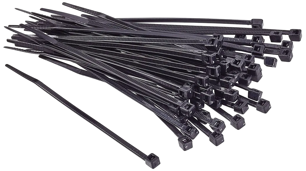 Kabelstrips svart nylon 2,5×100mm, 100stk