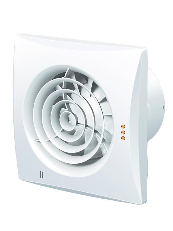 Duka Fan Pro 30TH Humidity and time controlled Ø100 mm, white