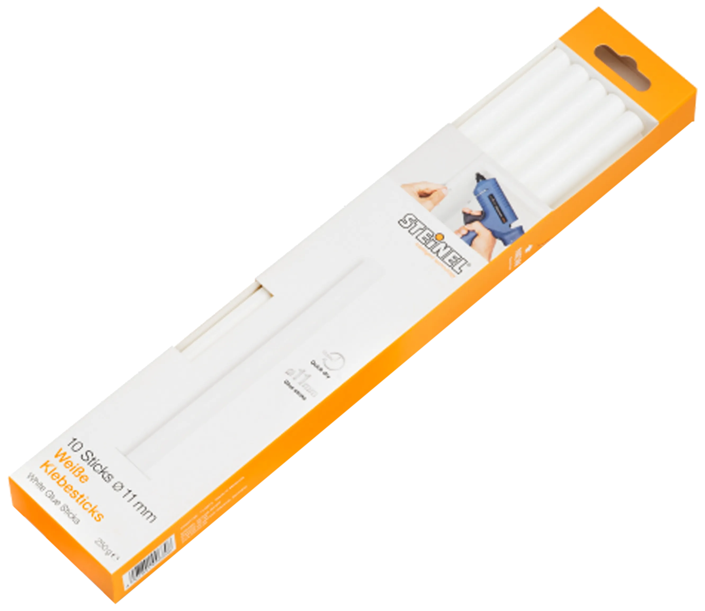Steinel limstifter Ø11×250mm hvit, 10stk