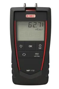 KIMO MP112. Differansetrykkmanometer med kalibreringssertifikat