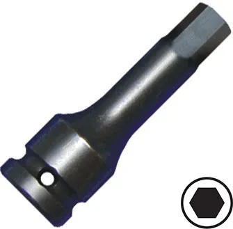 BATO Kraftpipetopp 1/2" x 11mm. 6kt.