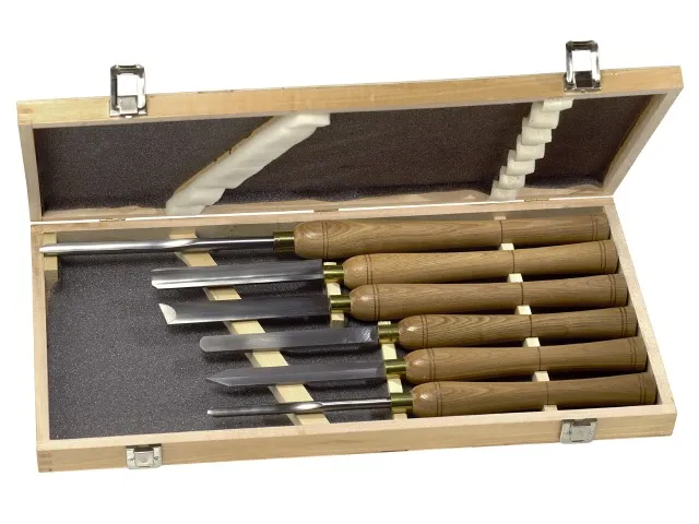 Snujernsett HSS Crown Hand Tools à 6 stk.