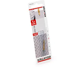 HSS-Tin metallbor 1,5 mm - 2 stk.