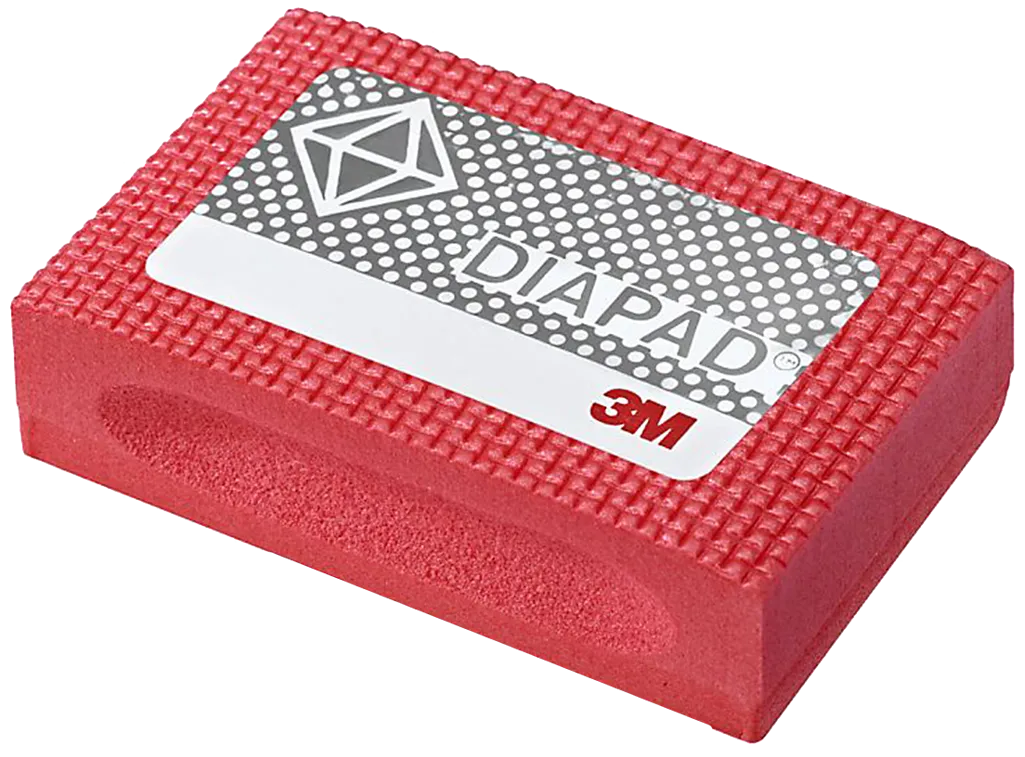 Diamantslibeklods 6200J rød M7 90×55mm