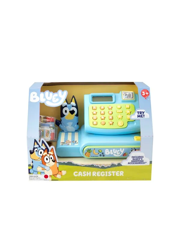 Bluey Cash Register with accessories