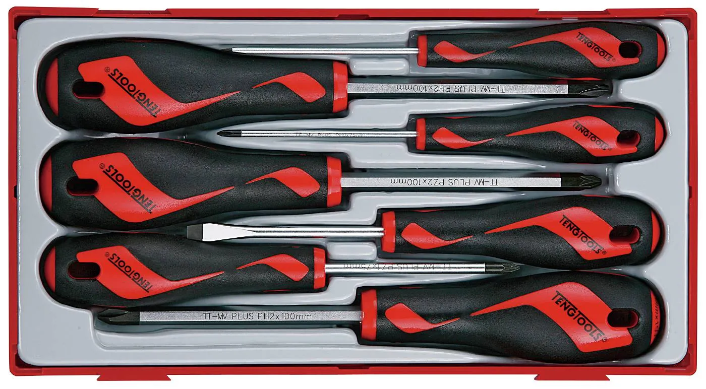 TT917N Skrutrekkersett Teng Tools - 7 deler