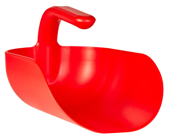 Vikan Ergonomisk håndskovl, 2 Liter, Rød