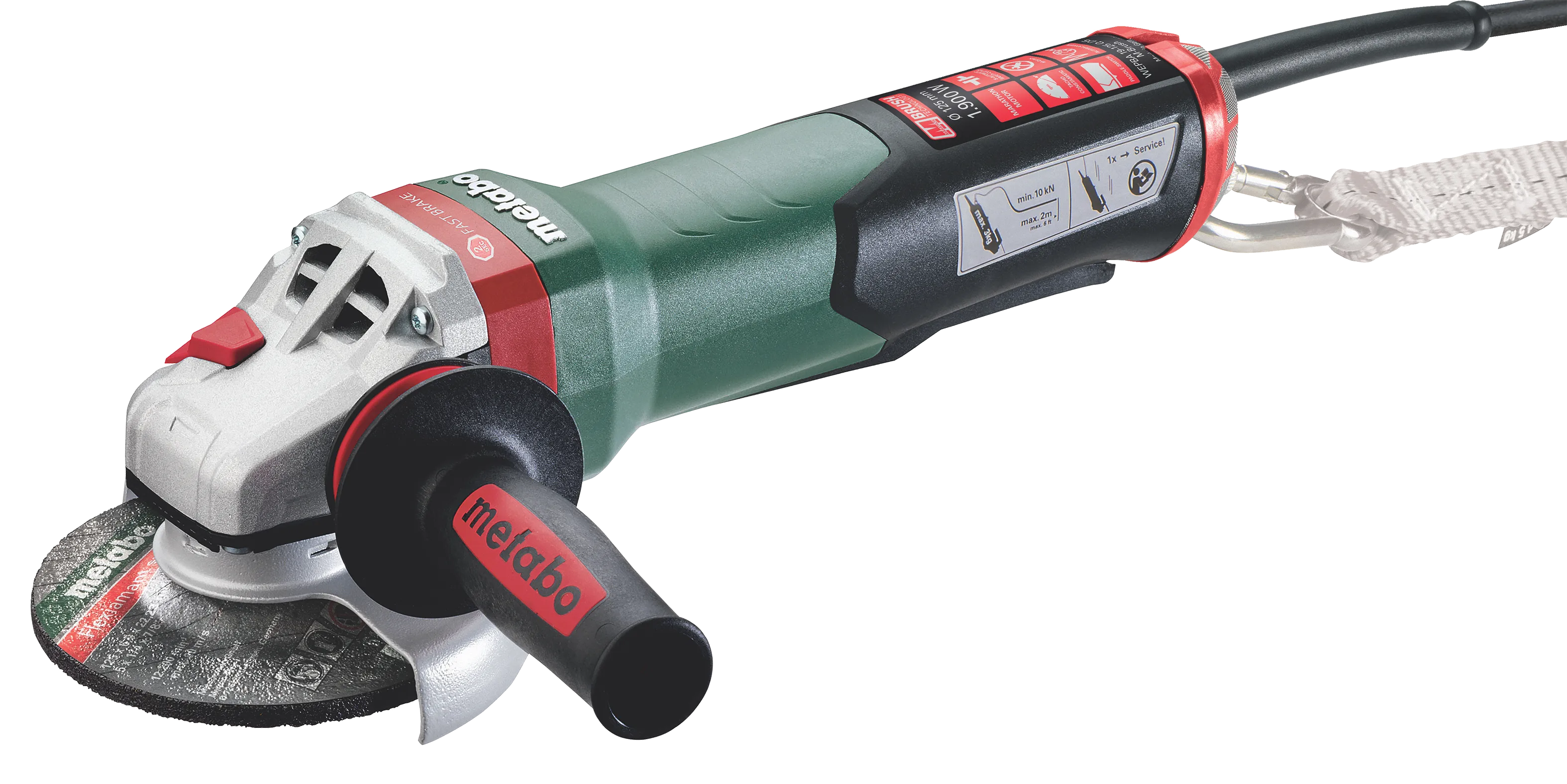 Vinkelsliper 125mm 1900W WEPBA 19-125 Q DS M-BRUSH