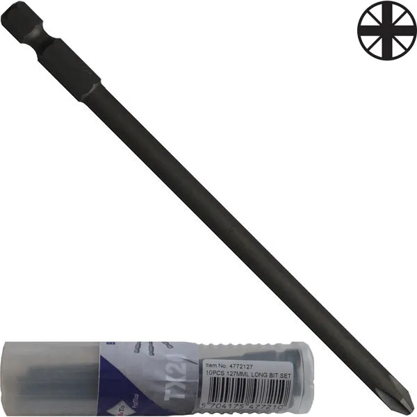 BATO 1/4" Bits Pz1 x 127 mm 10 stk. pk.