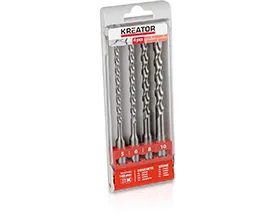 SDS Plus Hammerborsett 4 deler 5-10 mm