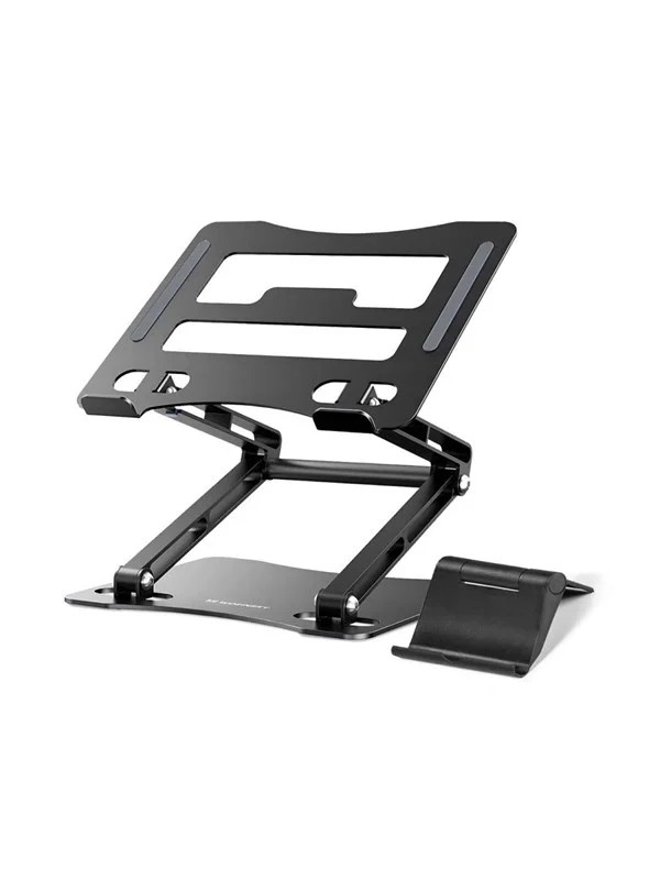 Wozinsky WRS-CPY75DSB Aluminum Laptop and Tablet Stand + Smartphone Stand - Black