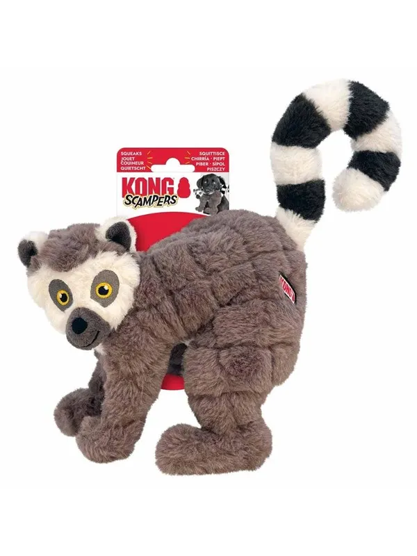 KONG -  SCAMPERS LEMUR - 23x25.5x12 cm