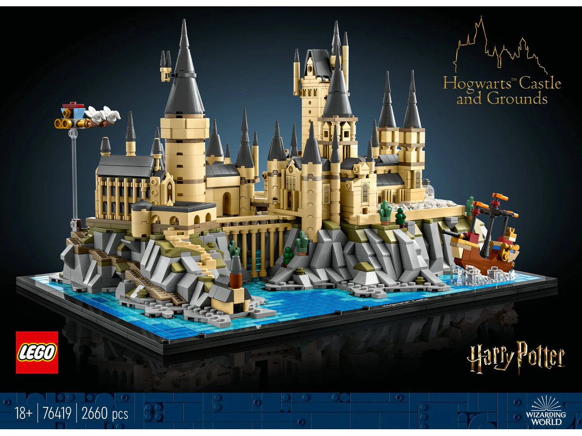 LEGO Galtvortborgen med hageanlegg 76419