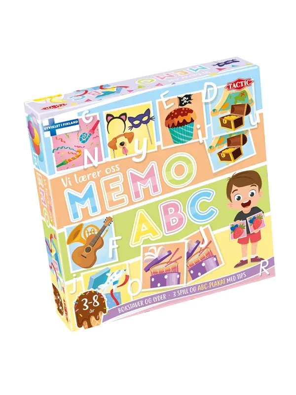 Tactic Vi lærer oss Memo ABC
