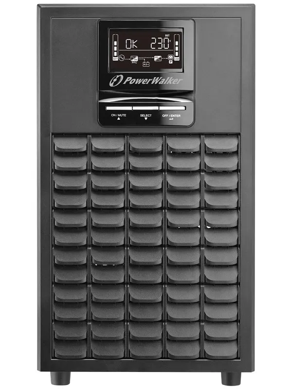 BlueWalker 10122111 - PowerWalker VFI CG PF1 - 3000VA/3000W - On-Line UPS