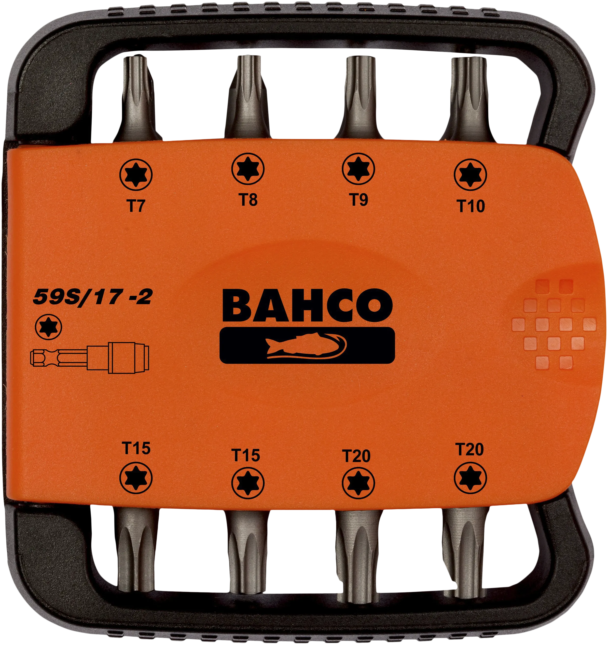 Bitssett 59S/17-2 Torx 17 deler