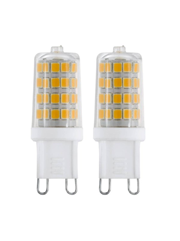 EGLO LED-lyspære SMD 3W/830 320 lumen 2-pack G9