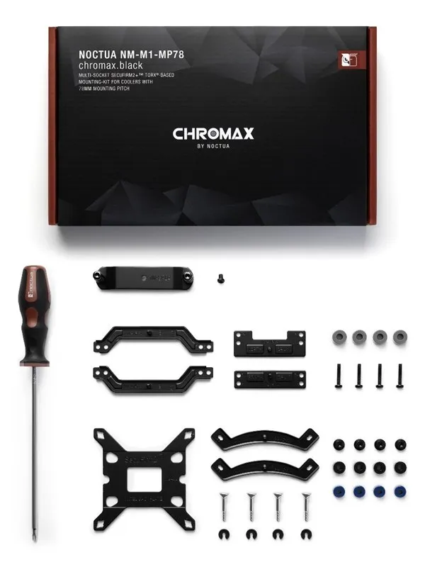 Noctua NM-M1-MP78 - Torx-based SecuFirm2+ mounting kit - CPU Monteringsbraketter