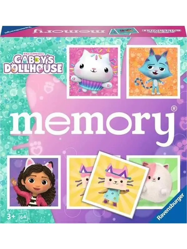Ravensburger Gabby's Dollhouse memory®, memory-spill