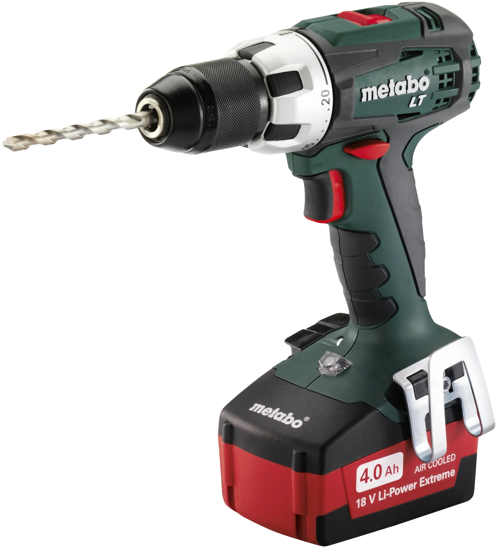 Bor-/skrumaskin BS 18 LT 2×4,0Ah