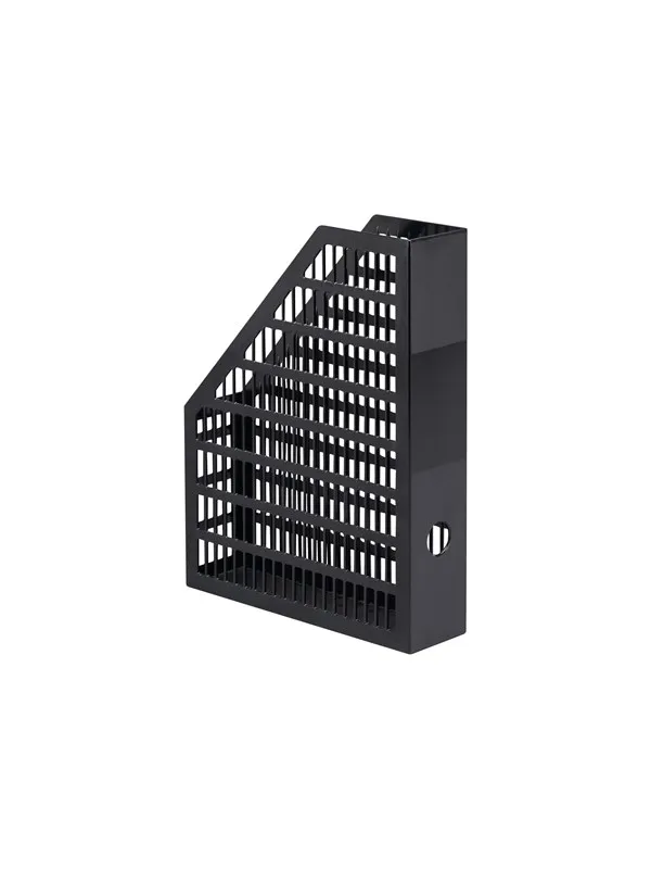 DURABLE Tidskriftssamlare med gripehull, for A4-format. Den mörkgrå är Blue Angel sertifisert.