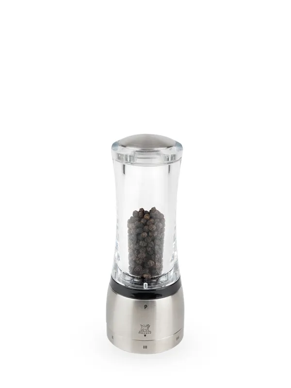 Peugeot Daman pepper Grinder U'Select Steel/Acrylic 16cm
