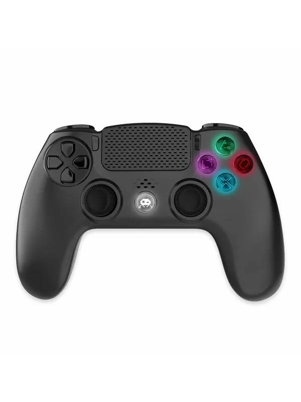 Trade Invaders Wireless Controller for PS4 with 3.5mm jack slot - LED - Black - PACKAGE-FREE - Wireless Controller - Sony PlayStation 4