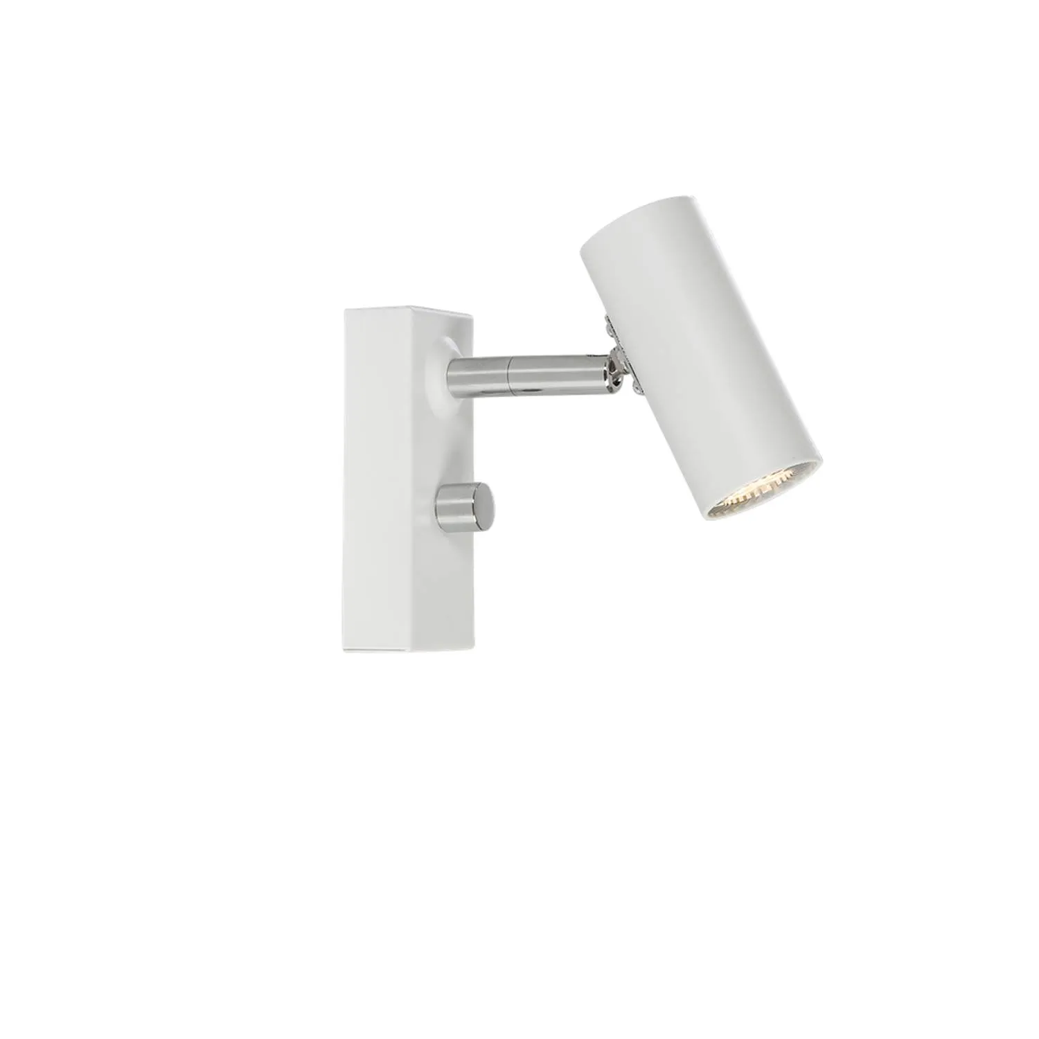 Belid Vägglampa Cato mattvit enkel