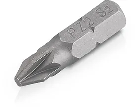 Bits PZ2 x 25 mm - 2 stk.